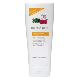 sebamed Conditioner 200 ml for daily care of sensitive scalp, hair looks healthier and more nourished