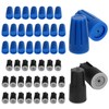 50PCS Waterproof Wire Connectors, EEEkit Outdoor Seal Electrical Nuts Caps