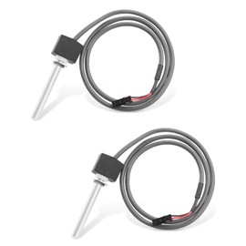 ULXIOM 2Pcs Hot Tub Temperature Sensor Fit for Balboa M7 4kw Spa Heater System 32016 30042 30344 30382 53605, 24" Temp/High Limit, 1/4" Diameter, 2 Pin
