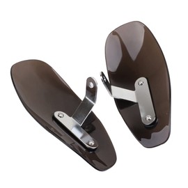 TOTMOX Bicycle Windshield handguard Wind Cold Protector with 8mm or 10mm mounting Bolts Motorcycle Universal Hand Guards Stylish Hand Wind Protection Tool