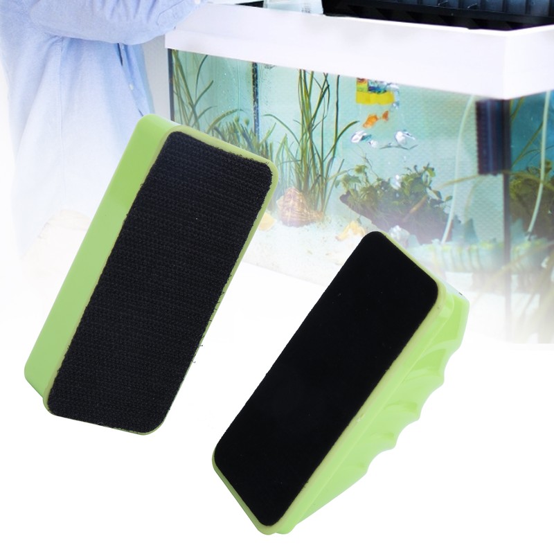 Aquarium Glass Magnetic Cleaner Fish Tank Glass Algae Scrapers Floating