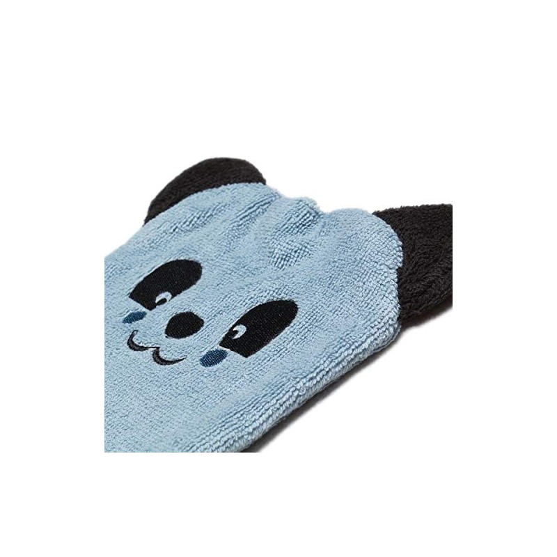 Pippi 100% Organic Cotton Wash Cloth, celestial blue