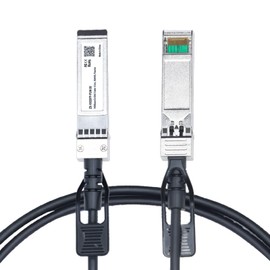 Supports High Speed and Stable Transmission in Server Room Data Centers: 10G SFP+ Cable, SFP+ DAC [Wide Compatibility] High Speed Transfer, 10Gbps, Excellent Heat Dissipation, High Temperature