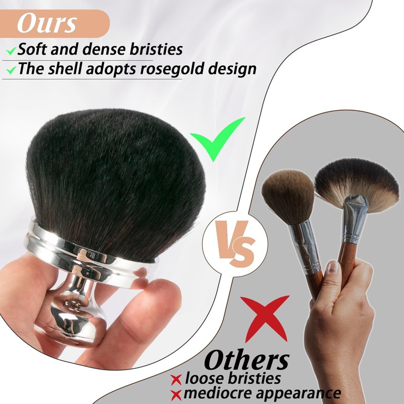 Hebterrka Blend & Blur Extra Large Body Makeup Brush for