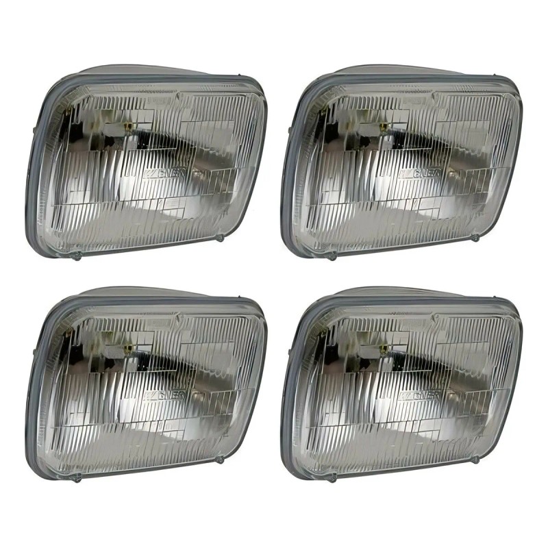 Faros (4 Piezas) Luces Altas Y Bajas Supra 86/93 Wagner