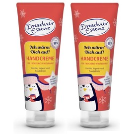Dresdner Essenz Winter Hand Cream with German Text 'Ich wär' Dich auf!' 2 x 75 ml Pack of 2