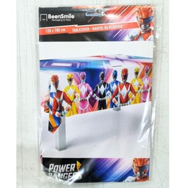 BeenSmile, Power Rangers Table Cloth Birthday Decoration Items for Kids Parties Celebrations and Birthdays, 1 Piece, 120 x 180 cm
