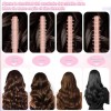 Curly Ondas En Cabello Rizos Sin Calor Tubo Con 2