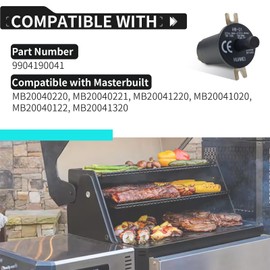 Lid/Door Switch Replacement Part 3-Pack for Masterbuilt Gravity Series 560/800/1050 XL Digital Charcoal Grill & Smoker