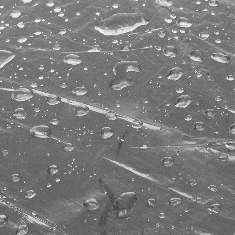 Moyishi 4pcs Disposable Clear Car Cover Rain Dust Garage Cover