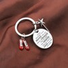 BNQL Wizard Oz Keyring Dorothy Ruby Gift Wizard Oz Inspired