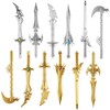 Zonon 12 Pack Ancient Sword Pens Set Fun Novelty Dragon