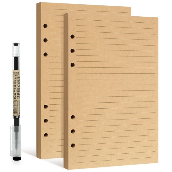 A5 Paper 6 Hole, A5 Planner Inserts 160Sheet 100GSM, A5