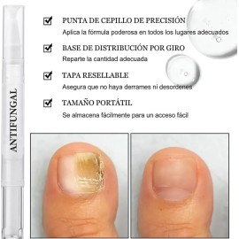 Lápiz Antimicótico Lunavia 3 Pzas 3 Ml Uñas Beige
