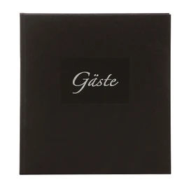 Gästebuch Seda, schwarz