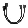 1 Pair Leather Bag Handles DIY Handcraft Sew On Ear