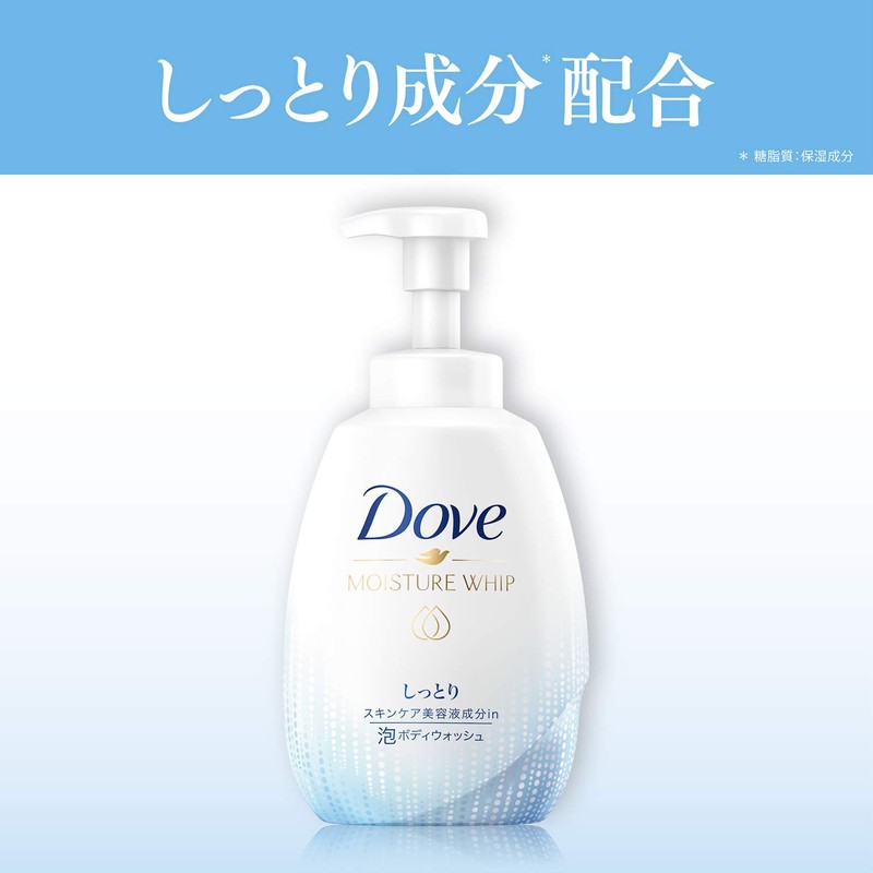 Dove Body Soap, Moisturizing Whip, Moist Foam Body Soap (Body