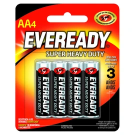 Eveready Pila Carbon Zinc Aa C/4 1.5v 1215-4, Pack of 1