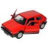Welly Volkwagen Golf I GTI Rot 3 Türer 1974-1983 ca