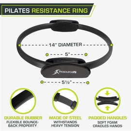 ProsourceFit Pilates Resistance Ring - Color: Blue