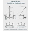 Phivan Commercial Mop Sink Faucet with Vacuum Breaker, Wall Mount