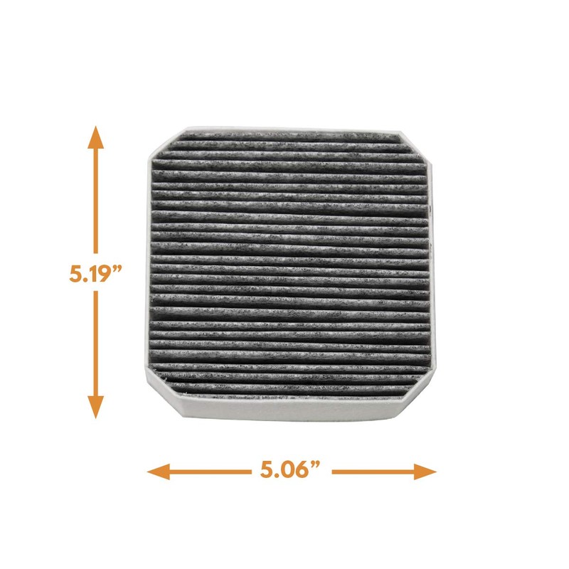 Filter-Monster Replacement HEPA Filter With 2 Coconut Carbon Pre-Filters, Set