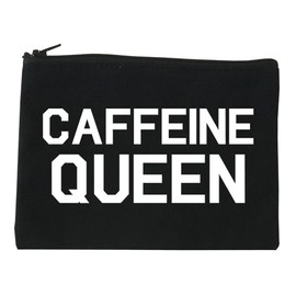 Caffeine Queen Coffee Cosmetic Makeup Bag