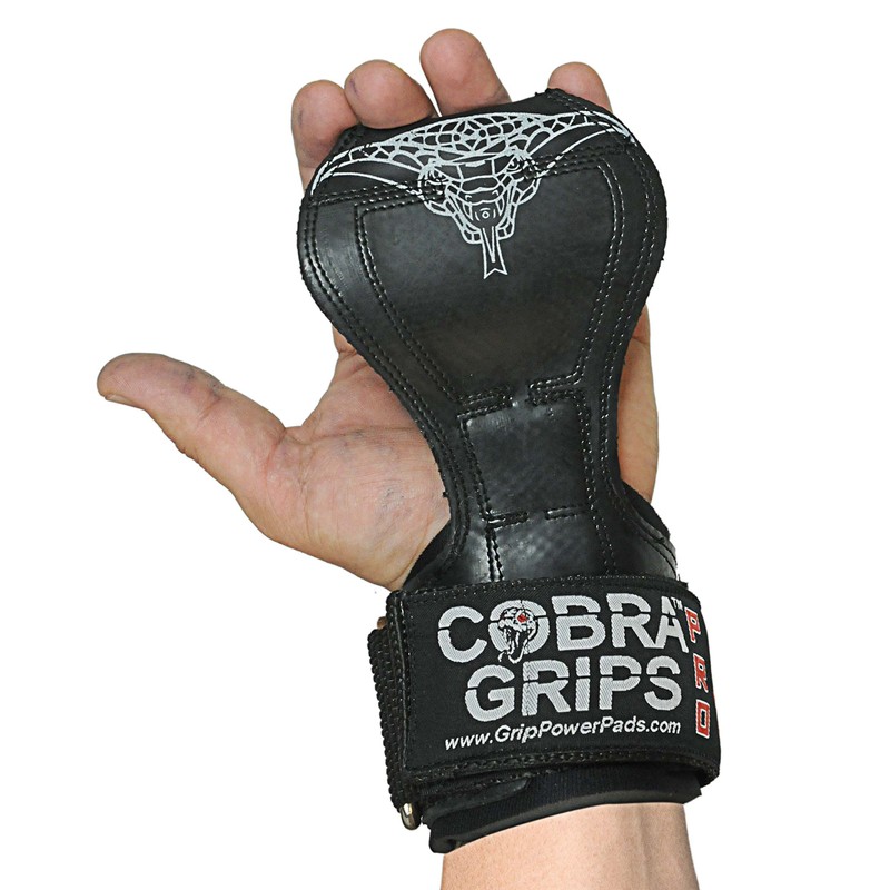Cobra Grips PRO Best Weight Lifting Gloves, Heavy Duty Straps,