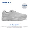 Brooks Women's Addiction Walker 2 Walking Shoe - White/White -