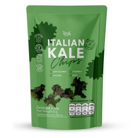 HappyLyfe Rairuen Rom Organic Italian Kale Chips - 8g | Certified Organic | Premium Thai-Made Snack
