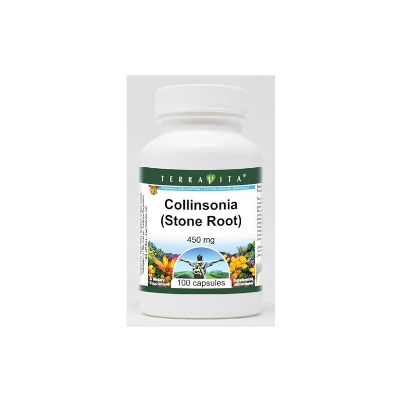 Collinsonia (Stone Root) - 450 mg (100 Capsules, ZIN: 510769)