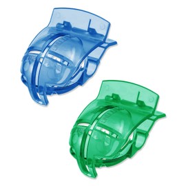 Golf Ball Line Marker, 2 Pcs Golf Ball Liner Drawing Tool Golf Ball Marking Clip for Marking Golf Balls, Golf Accessories (Blue and Green)