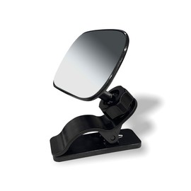 Car Mirror for Baby, Adjustable Back Seat Baby Mirror, Facing Toddler Rearview Mirror, Wide Angle Convex Mirror, Clip-on, for Viewing Rear Passengers (1PCS)