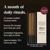 Dhrya Black Oud Incense Sticks Refill Pack, 33 Sticks, Fits