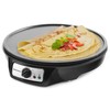 Elite Gourmet ECP-126 Electric Crepe Maker, Pancake, Hot Cakes and