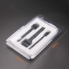 DXIA 3 Pcs Leathercraft DIY Tools,Leather Prong Punch,Steel DIY Diamond
