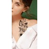 Temporary Jellyfish and Butterfly Tattoo Temporary Fake Tattoo XQB1392 1393