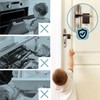 Heart of Tafiti 4 Pack Childproof Door Lever Lock, Baby