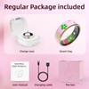 Govllfoz Smart Rings, Ceramic Ring, Enamel Rings, for Women and