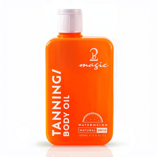 2Bmagic Tanning Oil - Moisturizing Hydrating Tanning Fast, Dark Sun
