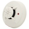 Smoke Alarm Battery Operated LED Indicator Quick Response Dustproof 360°