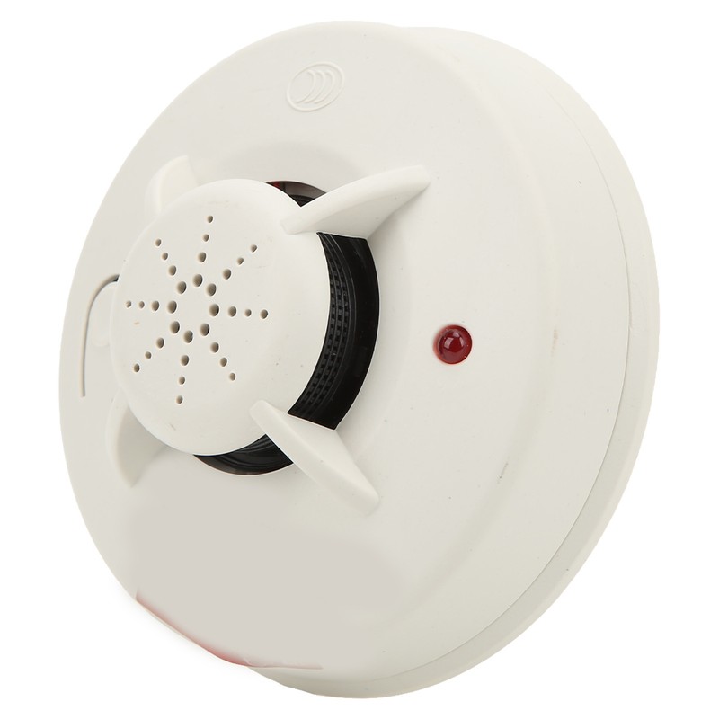 Smoke Alarm Battery Operated LED Indicator Quick Response Dustproof 360°