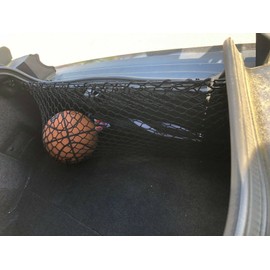 EACCESSORIES EA Trunk Organizer Cargo Net for Dodge Challenger 2008-2023 - Envelope Style Cargo Net for Coupe - Premium Mesh Car Trunk Organizer Vehicle Carrier Storage – Compatible with Challenger