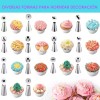 BOT Juego De Manga Para Decoración De Pasteles 72 Piezas