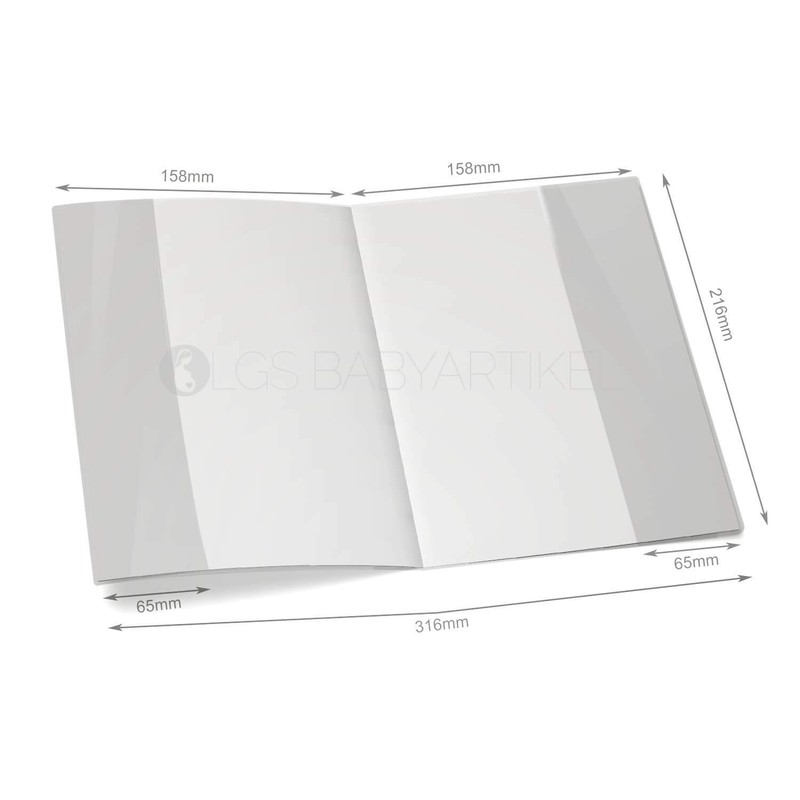 OLGS Creative Royal Homework Book Cover with Exercise Book Protective