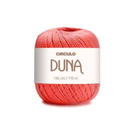 Círculo Duna - Hilo Duna - 186 yardas, 3.5 onzas - Hilo DK de grano ligero, 100% algodón virgen brasileño mercerizado, perfecto para tejer y ganchillo (paquete de 1 bola) (4004)