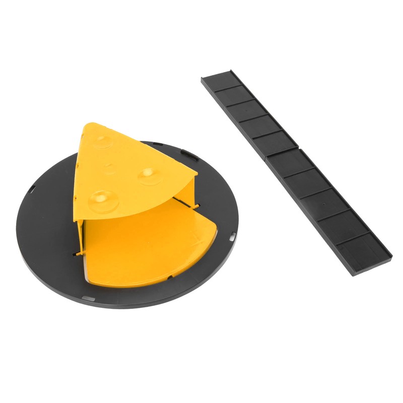Slip Lid Mouse Trap Automatic Reset Reusable Cheese Shape Detachable