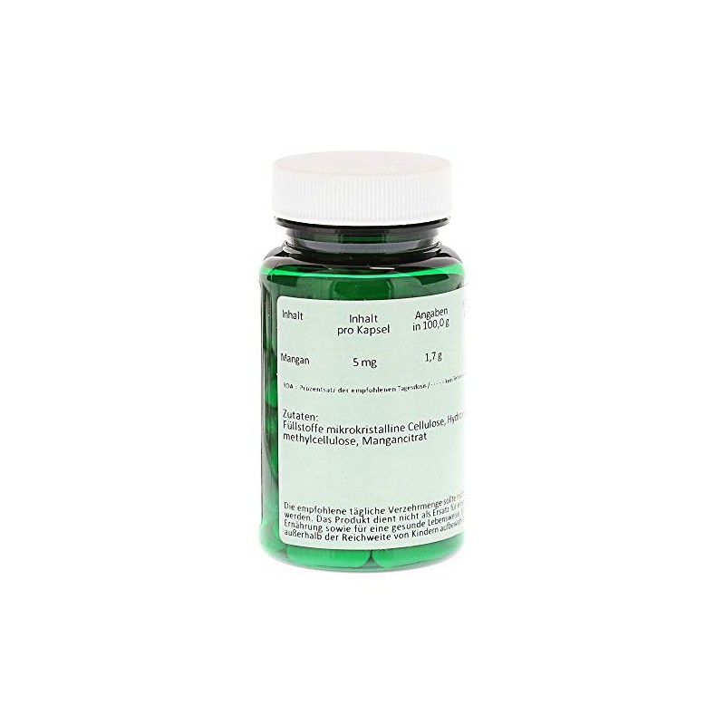 MANGAN 5 mg Citrate Capsules Pack of 60