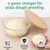 Mowhut Pizza Dough Proofing Box, Food Pizza Storage Container with