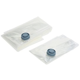 MIJOMA Set of 2 storage bags, storage vacuum bags, vacuum bags, vacuum bags for clothes, size 86 x 50 cm and 130 x 74 cm